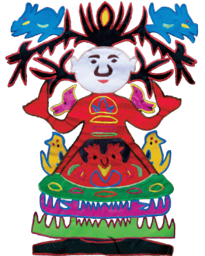 錦州滿族民間刺繡作品