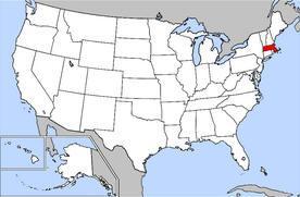 麻薩諸塞州在美國的位置