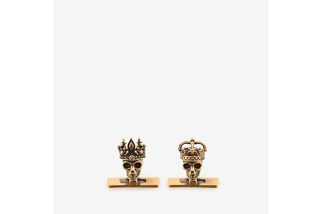 Queen and King Skull 袖扣
