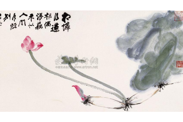 藕荷雙清 藕荷雙清