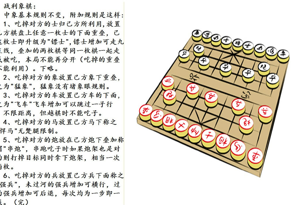 戰利象棋 戰利象棋
