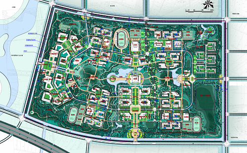 南開大學新校區設計圖