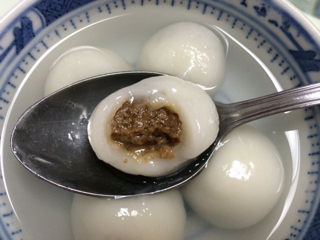 芝麻醬湯圓