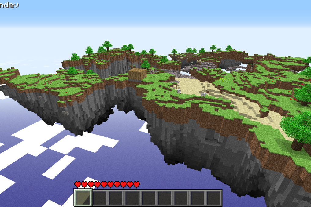 天域(《Minecraft》曾加入的維度) 天域(《Minecraft》曾加入的維度)