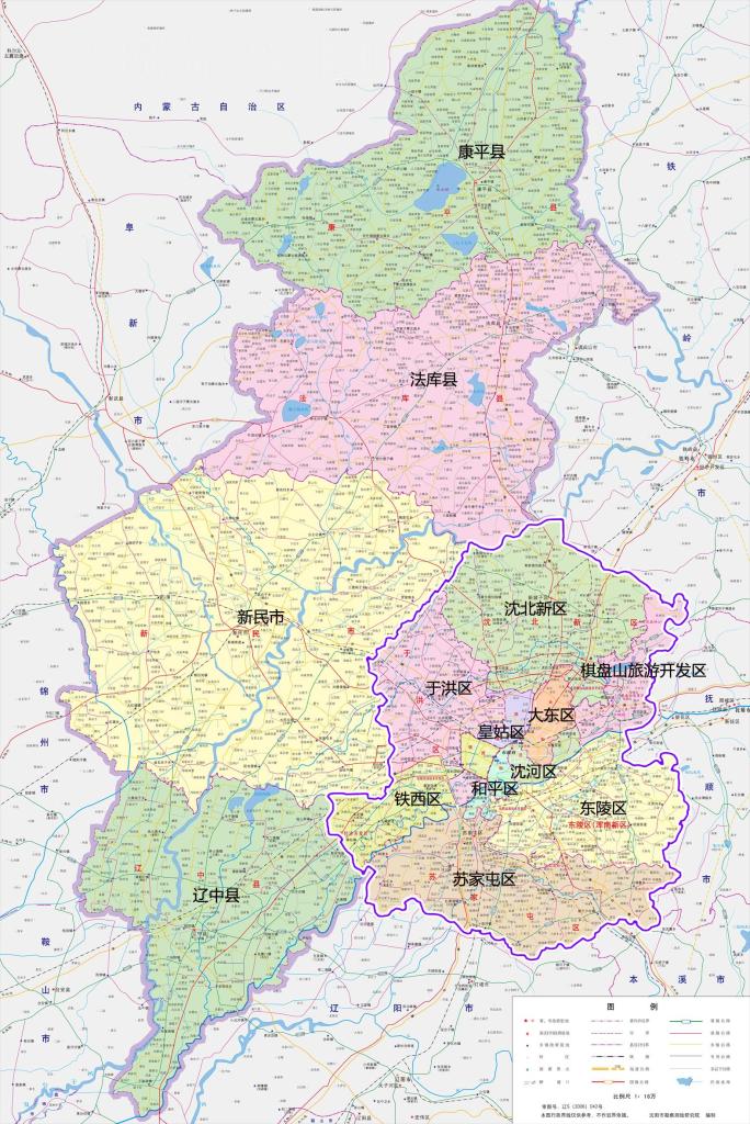 瀋陽新行政區劃
