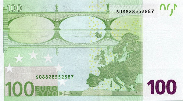 一百歐元紙幣