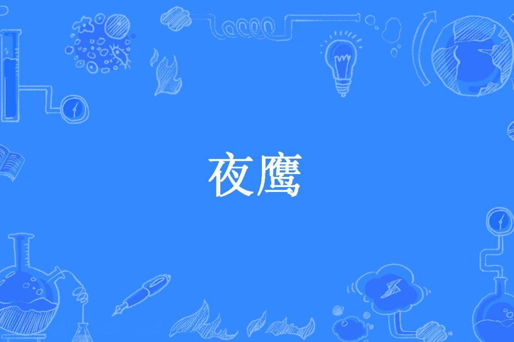 夜鷹(潭城隱士所著小說) 夜鷹(潭城隱士所著小說)