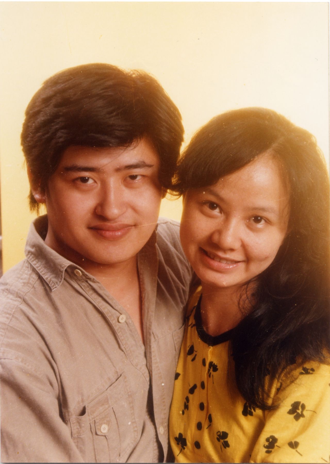 新婚—劉歡和盧璐1988年6月在北京 周越攝