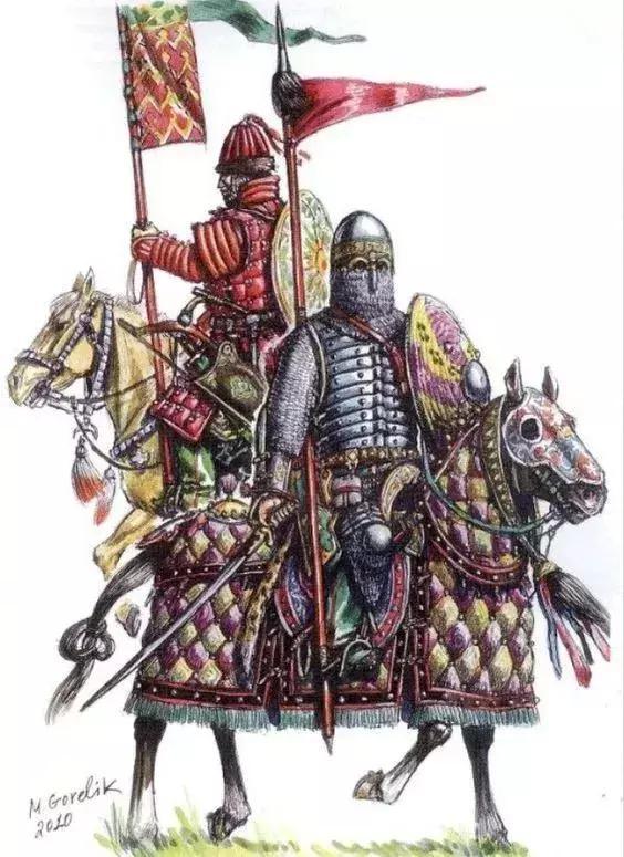 帖木兒系軍隊保留了先輩們的武裝傳統