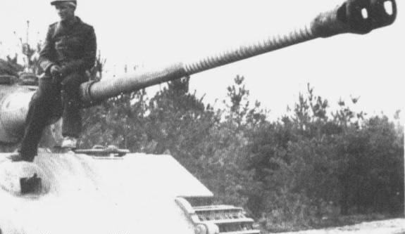 卡爾·鮑曼和他的帶著死亡圈的“虎王”坦克