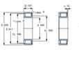SKF NCF3088CV軸承 SKF NCF3088CV軸承