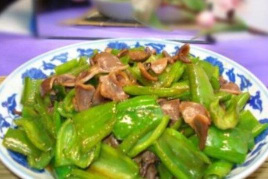 尖椒炒鴨胗