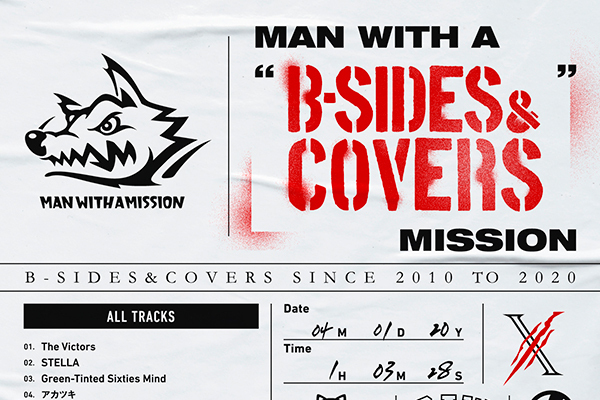 MAN WITH A \x22B-SIDES & COVERS\x22 MISSION MAN WITH A \x22B-SIDES & COVERS\x22 MISSION