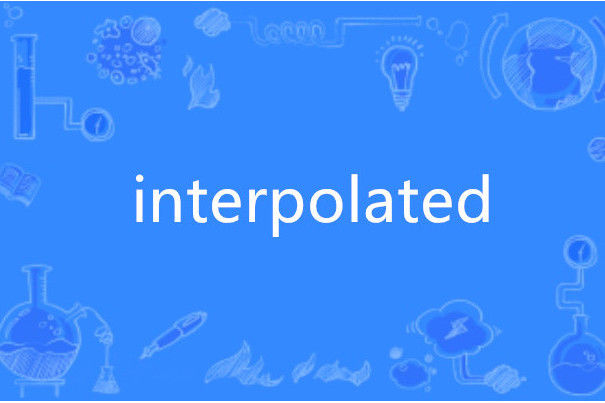 interpolated interpolated