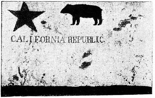 “加利福尼亞共和國”的熊旗