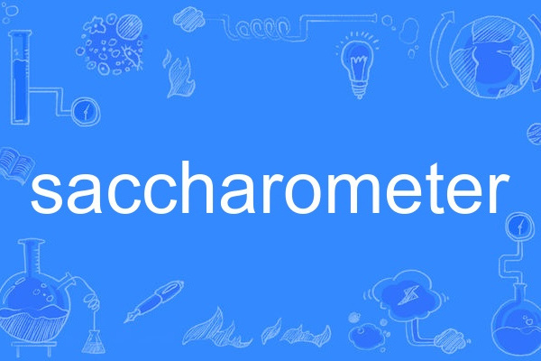saccharometer saccharometer
