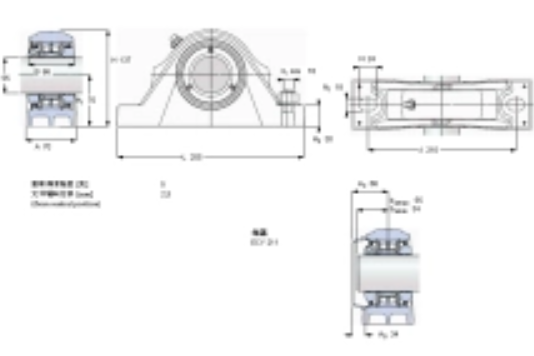 SKF SYNT55LTS軸承 SKF SYNT55LTS軸承