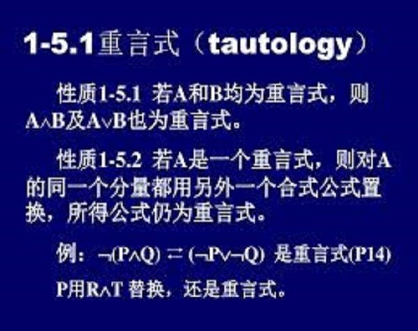 重言1形式 重言1形式