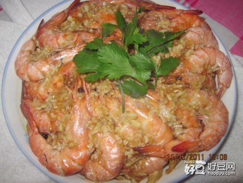腐竹蒸蝦 腐竹蒸蝦