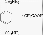 磺胺米隆化學結構式