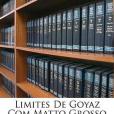 Limites de Goyaz Com Matto Grosso Limites de Goyaz Com Matto Grosso