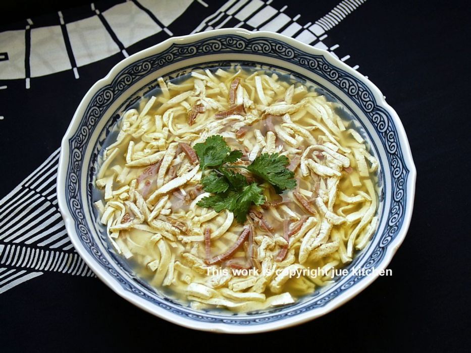 雞火豆腐絲湯 雞火豆腐絲湯