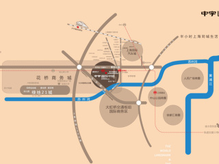 中宇國際中心位置圖