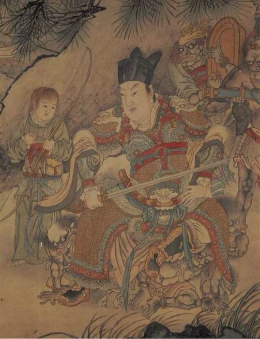趙侯騎蟒 趙侯騎蟒