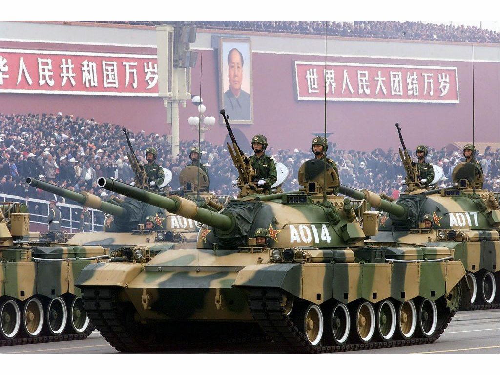 88C主戰坦克參加中國國慶閱兵