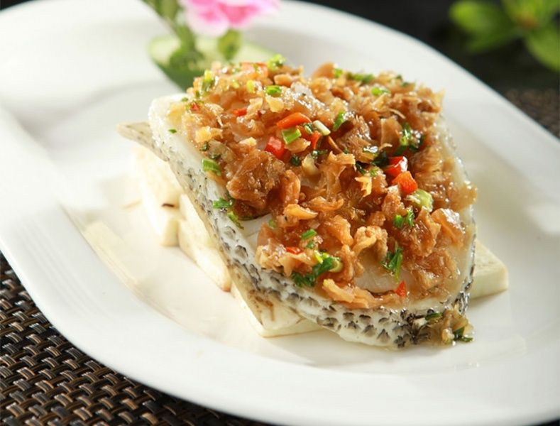 冬菜蒸鱈魚 冬菜蒸鱈魚