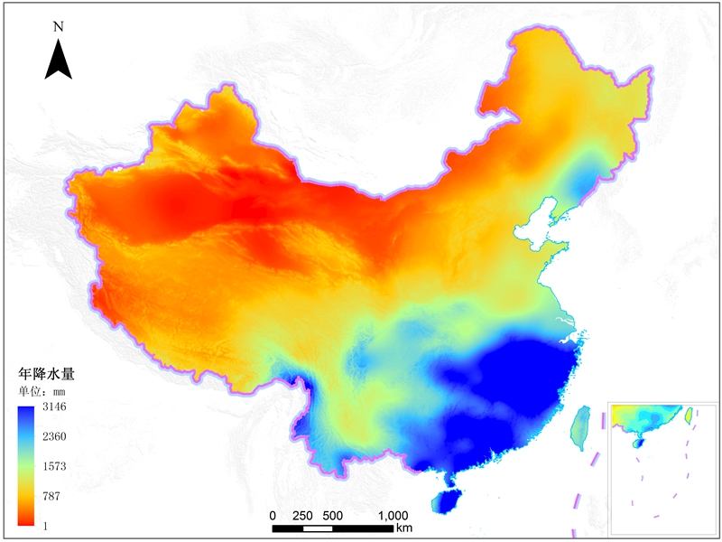 年平均降雨量