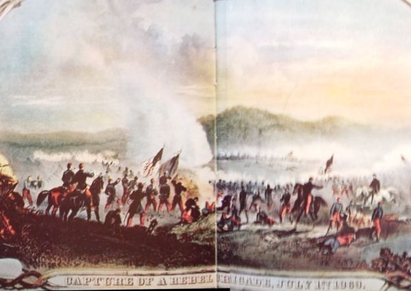 布魯克林獵兵捕獲叛軍旅團，1863年7月1日