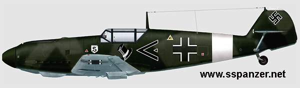 漢德瑞克少校的Me109E-1