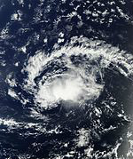 熱帶風暴格雷斯 衛星雲圖