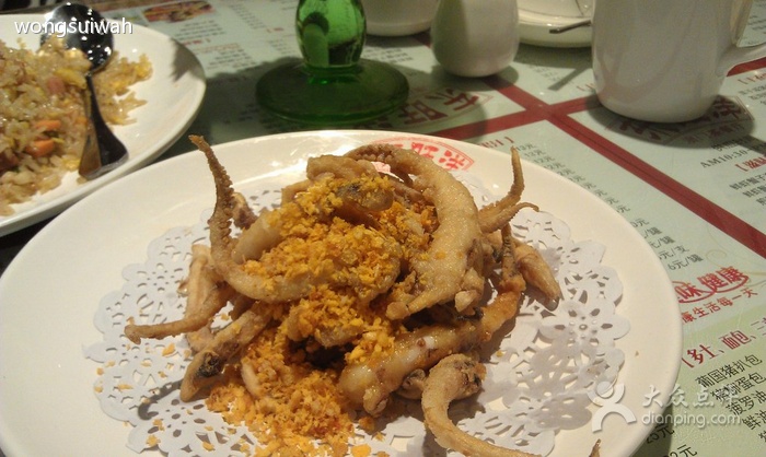 蒜香魷魚須