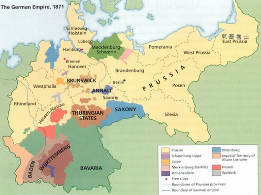 德意志帝國版圖