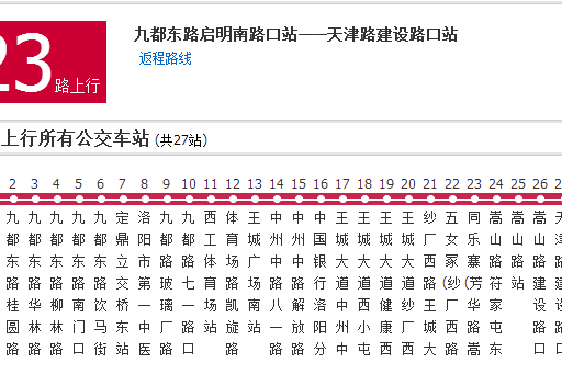 洛陽公交23路