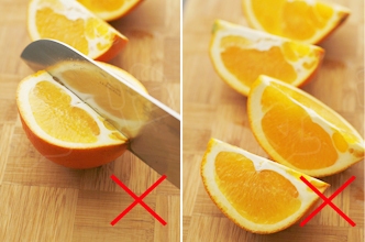 橙子錯誤的切法