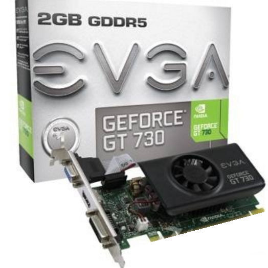 EVGA GT730 GDDR5 2G刀版 EVGA GT730 GDDR5 2G刀版