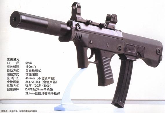 國產JS9毫米衝鋒鎗