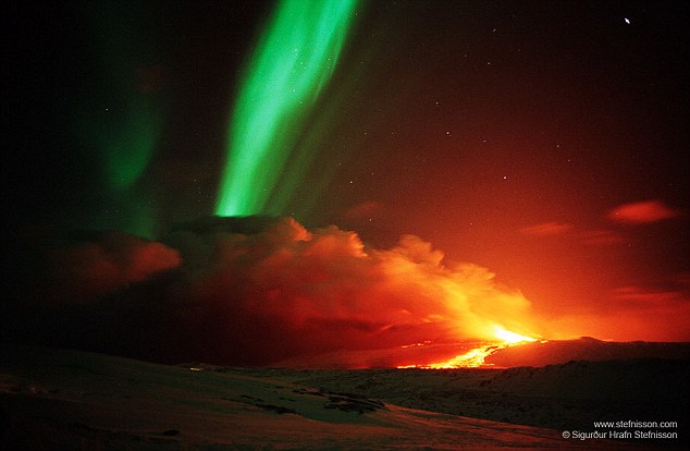冰島攝影師攝於1991年海克拉火山
