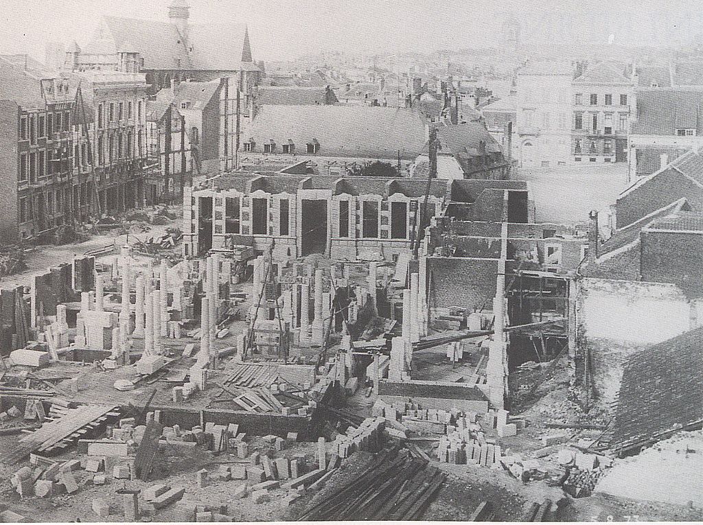 1873年布魯塞爾皇家音樂學院的建築，建築師吉恩·皮爾·克拉森爾（