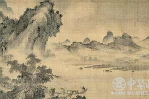 歸舟圖(明代戴進創作的絹本設色畫)