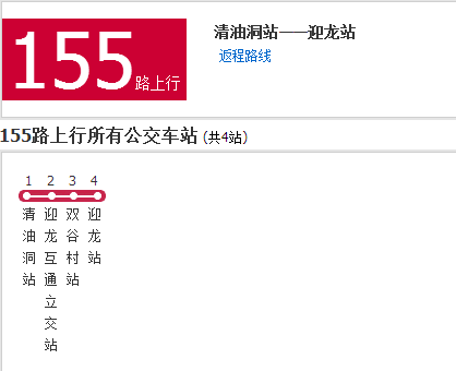 重慶公交155路 重慶公交155路