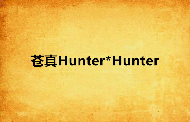 蒼真Hunter*Hunter