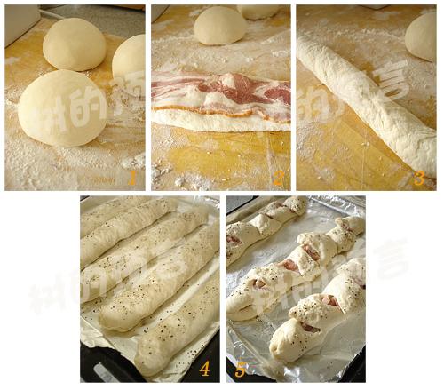 法式麵包製作過程