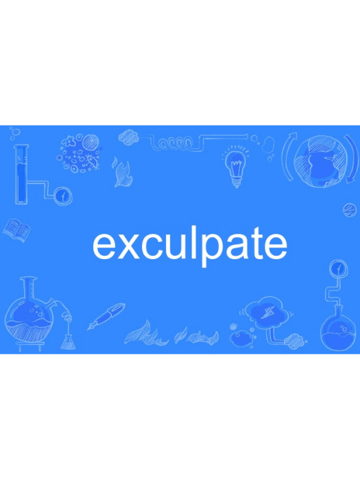 exculpate exculpate