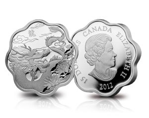 加拿大龍年生肖金銀幣