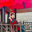 趙梅(開封萬歲山大宋武俠城景區“王婆”扮演者) 趙梅(開封萬歲山大宋武俠城景區“王婆”扮演者)