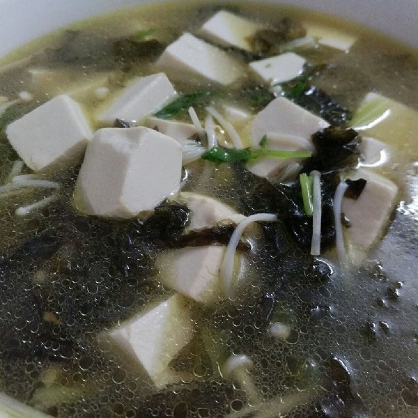 豆腐紫菜湯